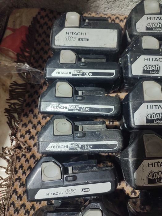 HITACHI HIKOKI 18V 2.5Ah 4.0Ah 5.0Ah 8.0Ah Multivolt 36V baterie sursa