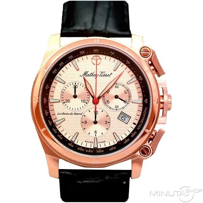 Златен часовник Mathey Tissot