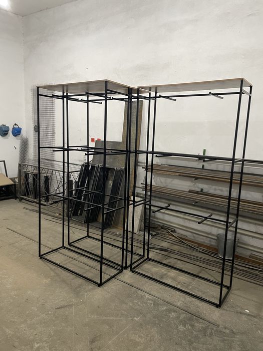 Рейлы вешала стойки стелажи