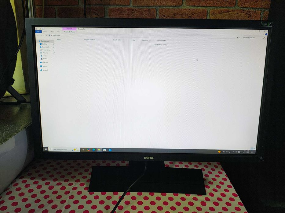 Monitor LED BenQ Gaming XL2720 27 inch 1 ms Black 144Hz.