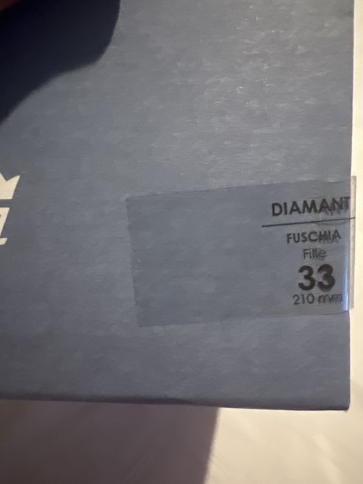 Espadrile / tenisi fete Jacadi roz fucsia, mărimea 33, noi în cutie