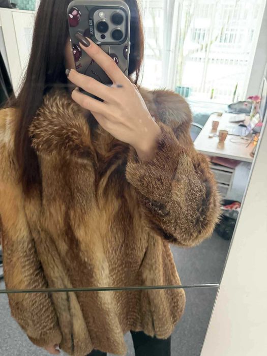 Палто от естествен косъм