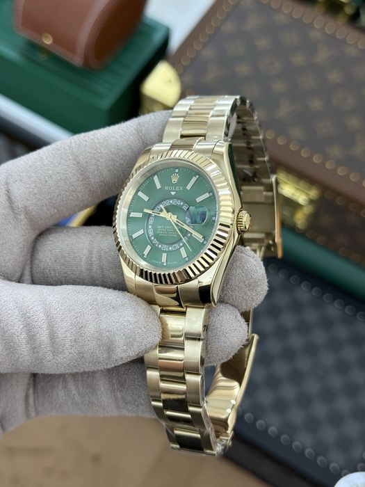 Rolex Sky-Dweller Oyster Green Dial