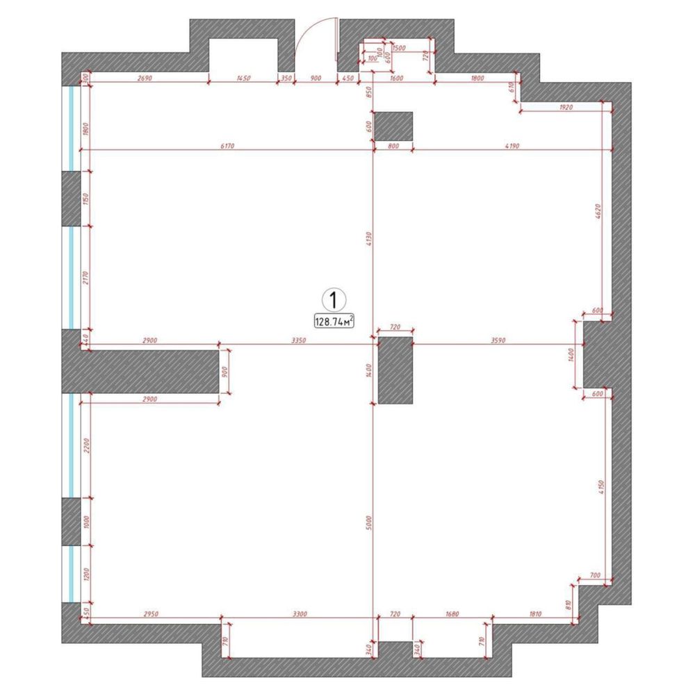 Продается НОВОСТРОЙКА   ЖК «Nest one»  4/4/51 140м2 коробка