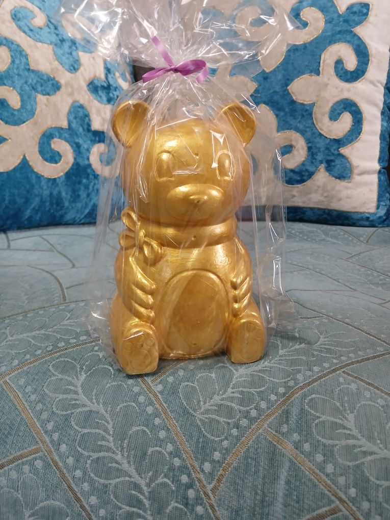 Копилка из гипса
