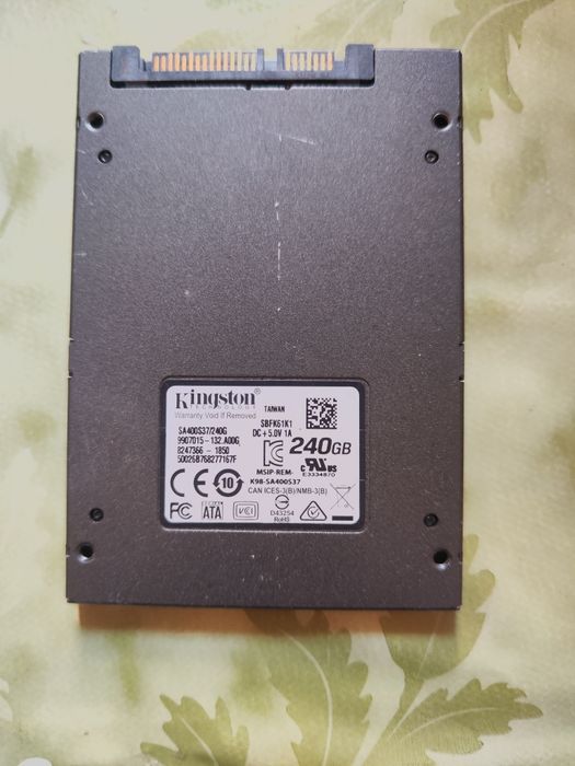 Hard SSD 240 gb Kingston