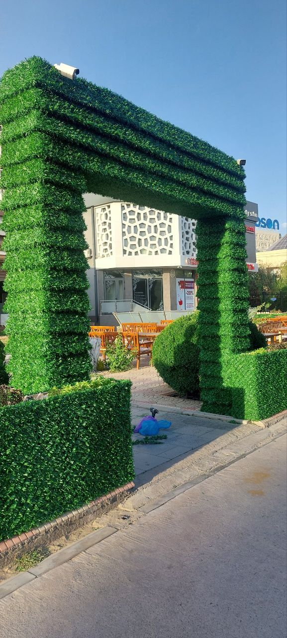 Зелёный забор искусственный/ Yashil sunʼiy devor/ Ekozabor/ GREENWALL