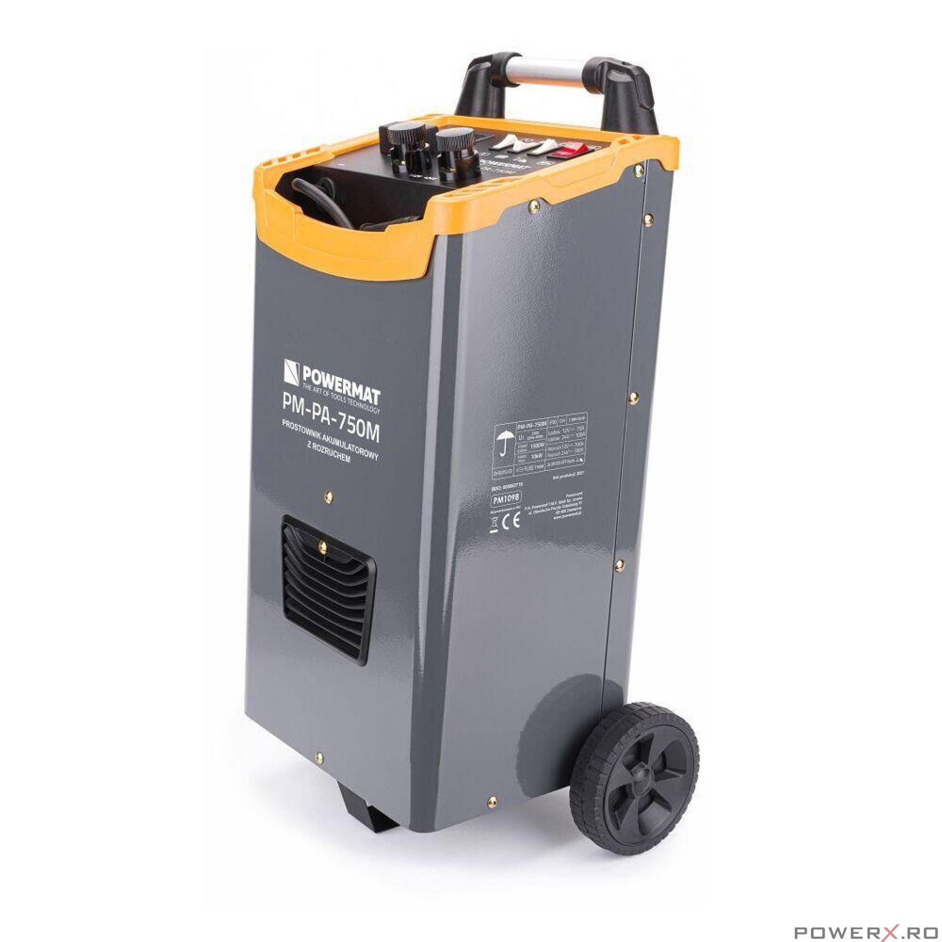 Statie pentru incarcare, redresor, Rrbot pornire, 700A 12 / 24V,
