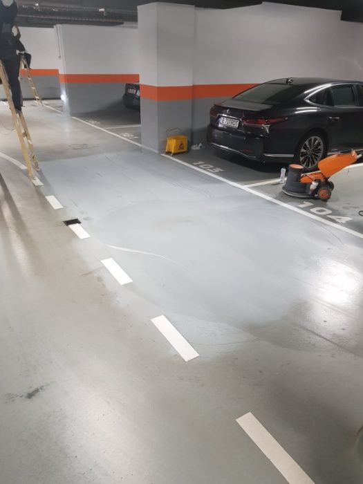 Spalare hala industrială curatenie parcare spalare Podele