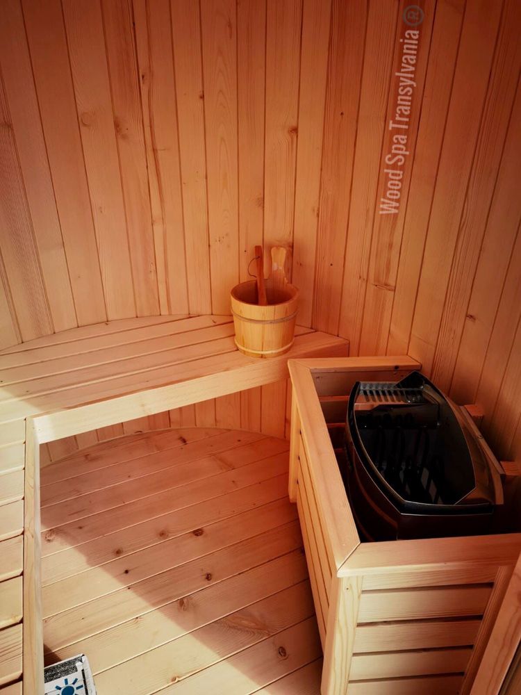 Pachet Sauna și Ciubar Plastic - Wood Spa Transylvania®️