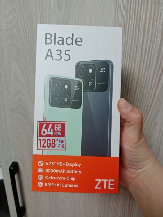 ZTE blade A35 новый с коробкой