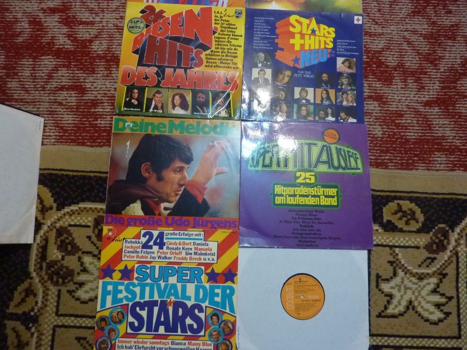 29 discuri vinil / vinyl muzica in lb. Germana , muzicieni celebri -2