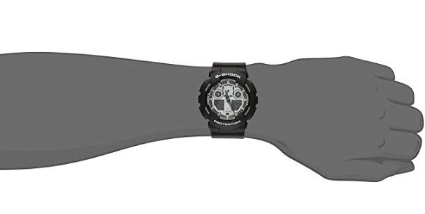 G-SHOCK мъжки часовник GA100BW-1A