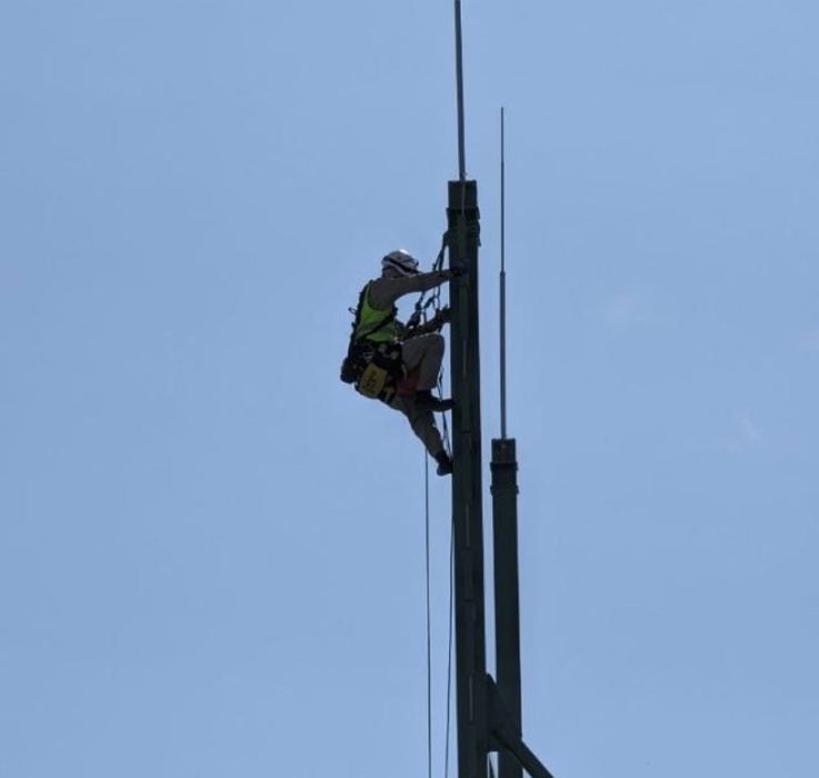 Промышленный Альпинист. Высотный работа.Утепление Стен.Высотники