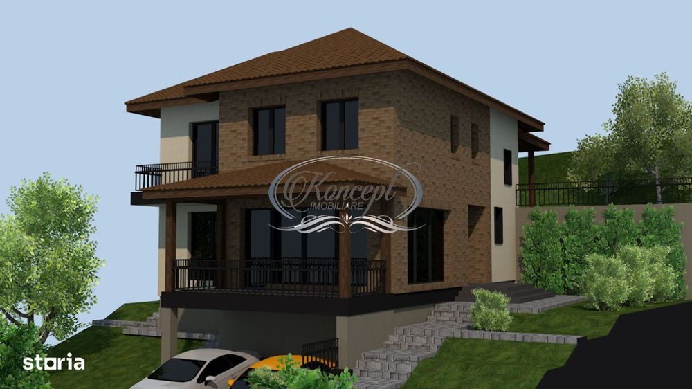 Teren cu proiect de casa in Chinteni