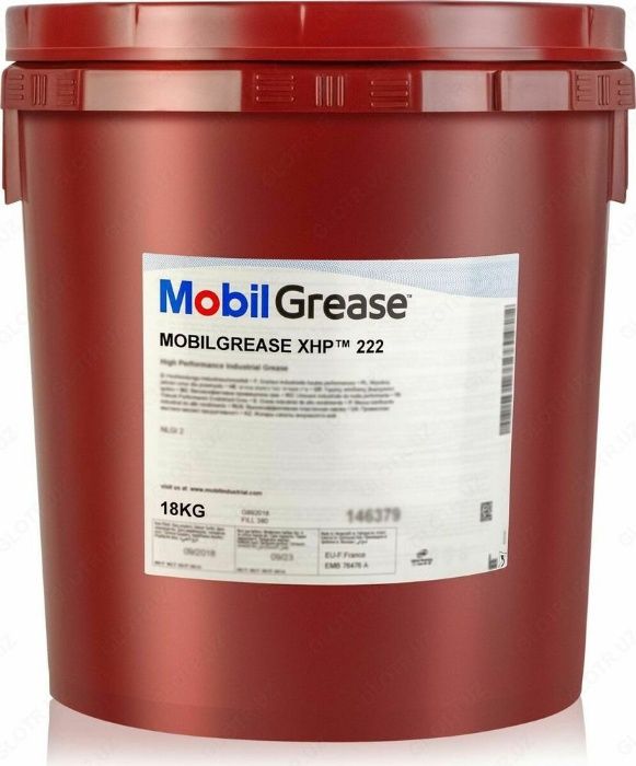 Смазка / MOBIL GREASE XHP 222 - NLGI 2 (Темп. каплепадения +280°C) 18л