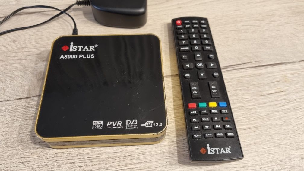 Receptor satelit  Istar A8000 Plus Istar Mega DVB-S2 Conax Wi-Fi