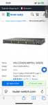 Switch Cisco Catalyst 2960S-48FPD-L PoE+ Gigabit (740W)( managed )