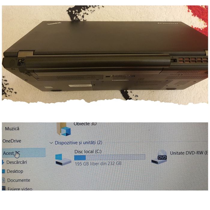 Lenovo Thinkpad W541 de 15,4" i7 4910mq 16gb 256gb ssd 2gb video