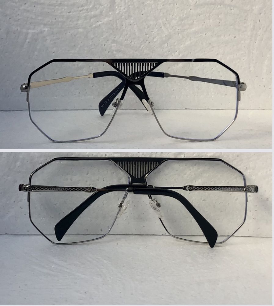 Maybach Мъжки слънчеви очила маска 7 цвята черни кафяви прозрачни сини
