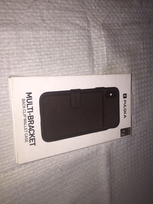 Husa Iphone XS Max, tip portofel, nouă, in cutie