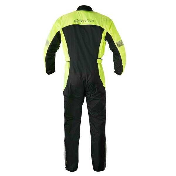 Combinezon de ploaie Alpinestars Hurricane XL Negru/Galben fluo