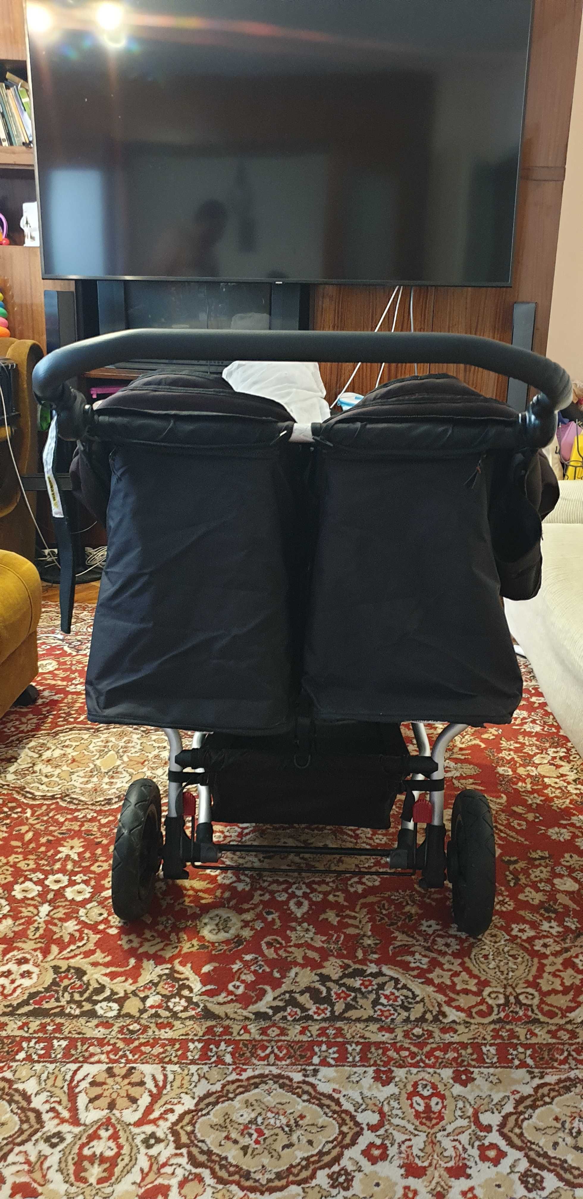 Бебешка количка за близнаци Mountain Buggy
