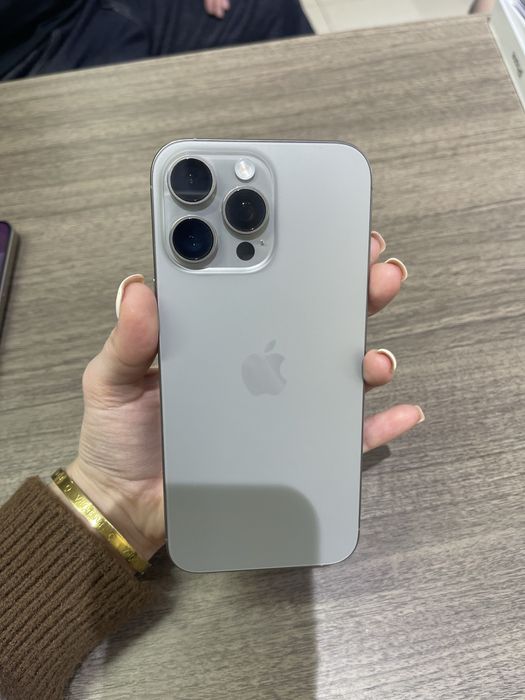 Iphone 16 pro max, natural titanium, 256 gb