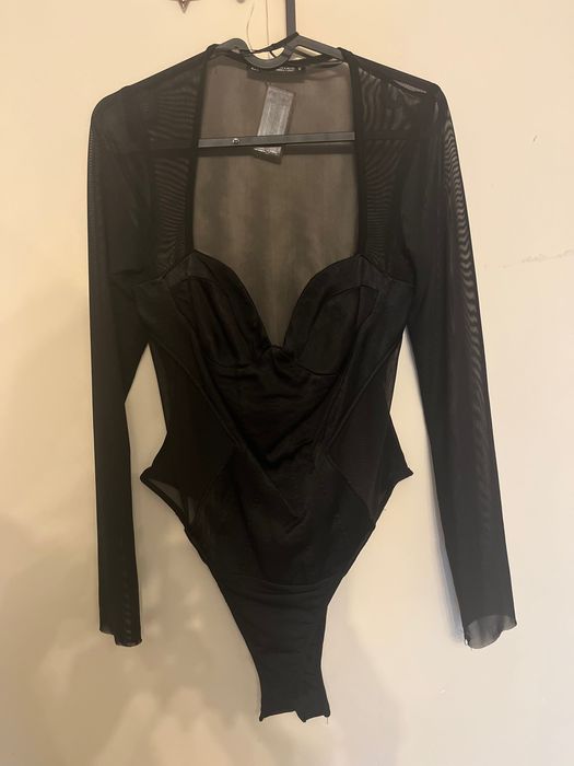 Body cu chiffon Zara