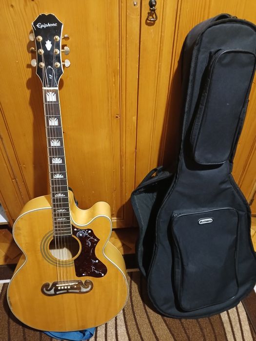Epiphone EJ 200 джъмбо ел ектро акустична