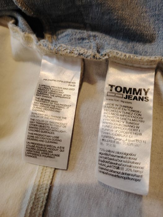 Оригинално мъжко дънково яке Tommy Hilfiger