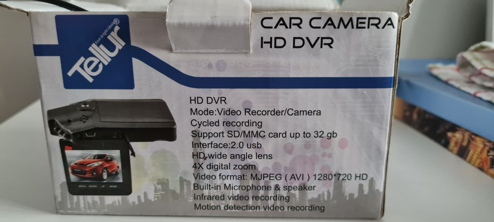 Camera auto HD DVR Tellur - Fara suport prindere