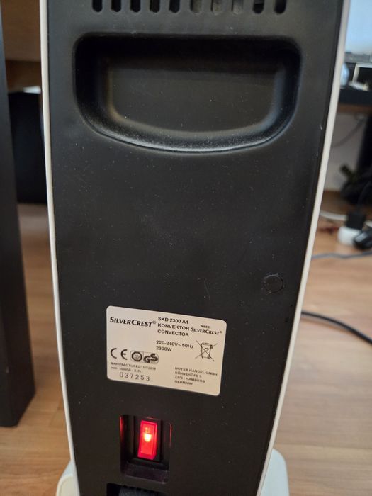 Конвекторна печка silver crest