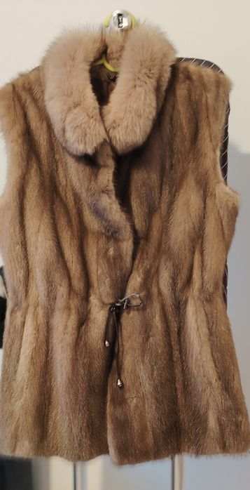 Vestă de Blană Naturală
