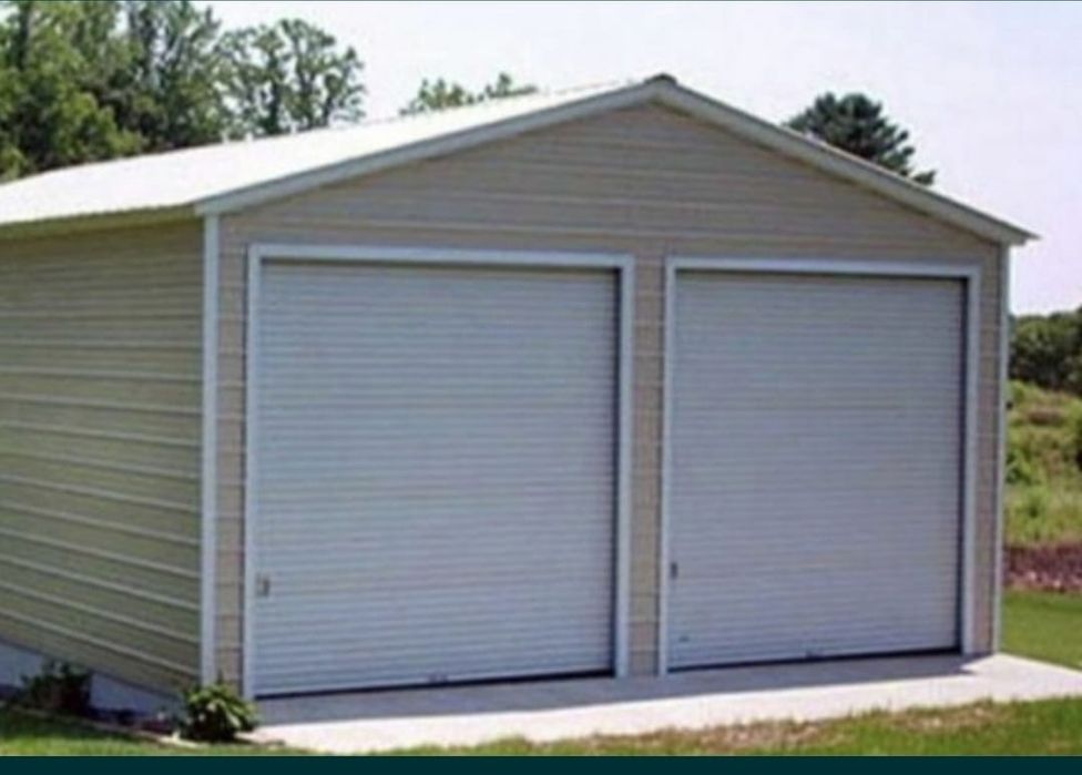 Vand garaje auto pe structura metalica