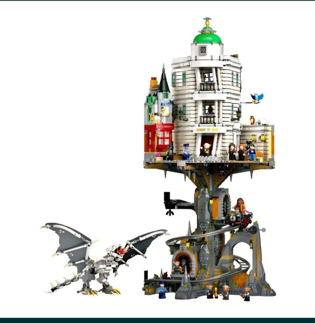 Harry Potter Sehrli Gringotts banki Волшебный банк Гринготтс