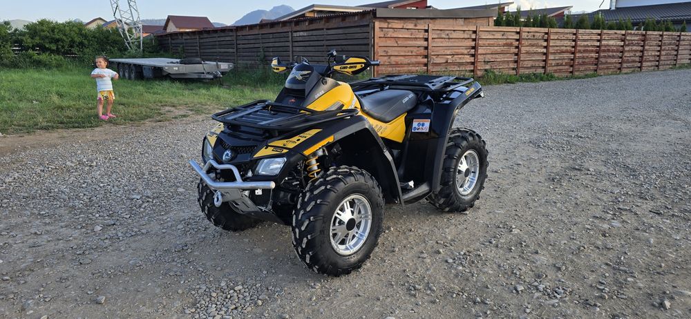 Can Am Outlander xxc 800R// servodirectie // 1000 km!// variante atv