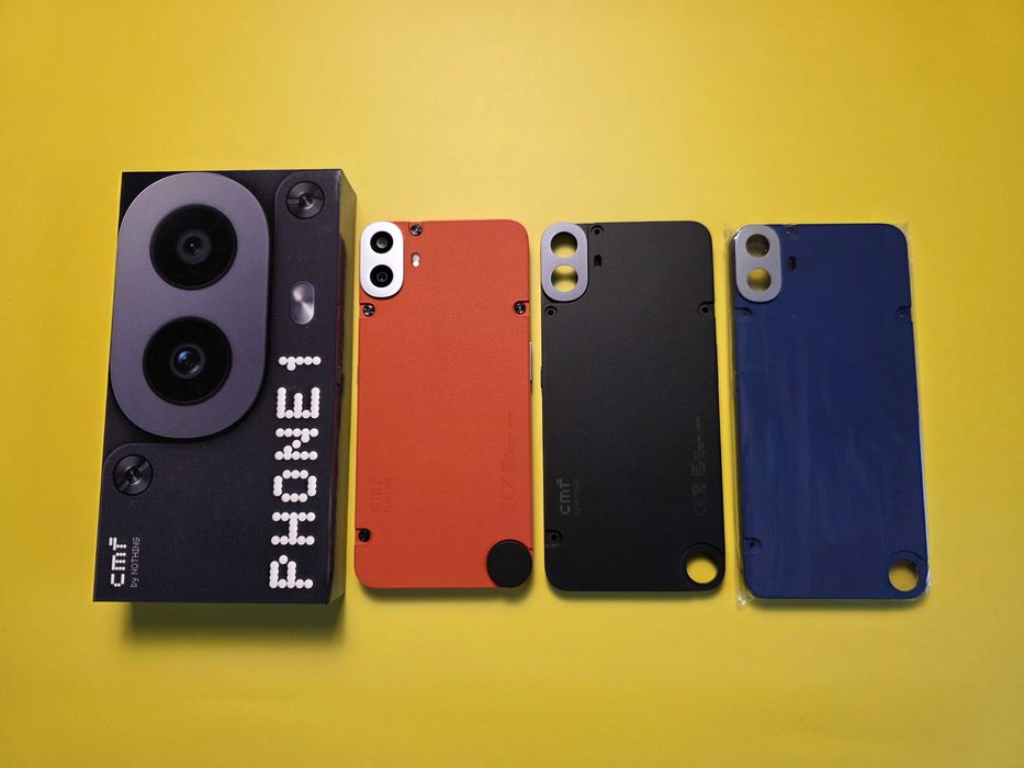 Nothing CMF Phone 1, 8/128GB - Оранжев Син Черен, КАТО НОВ, гаранция