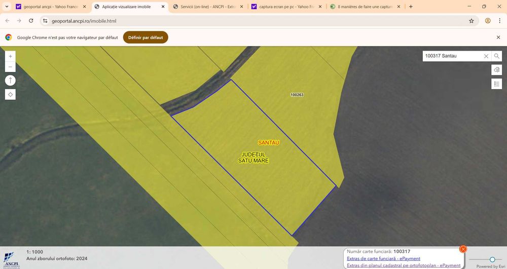 Teren Agricol 3,3200 ha Santau