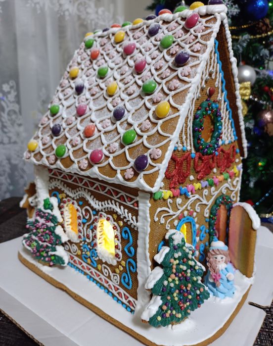 Пряничные домики съедобные