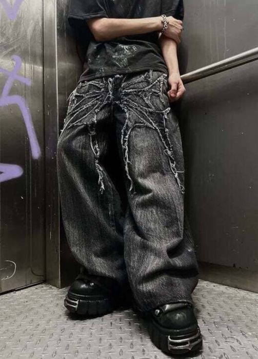 Baggy Jeans в стиле Spider