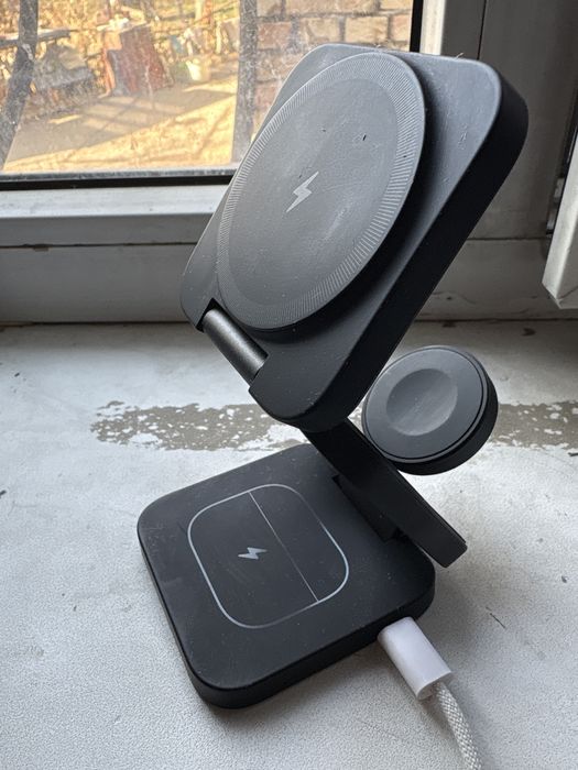 Безпроводная зарядка 3в1 складная