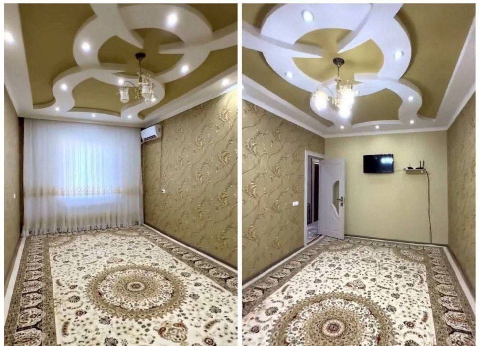 3 xonali kvartira sotiladi