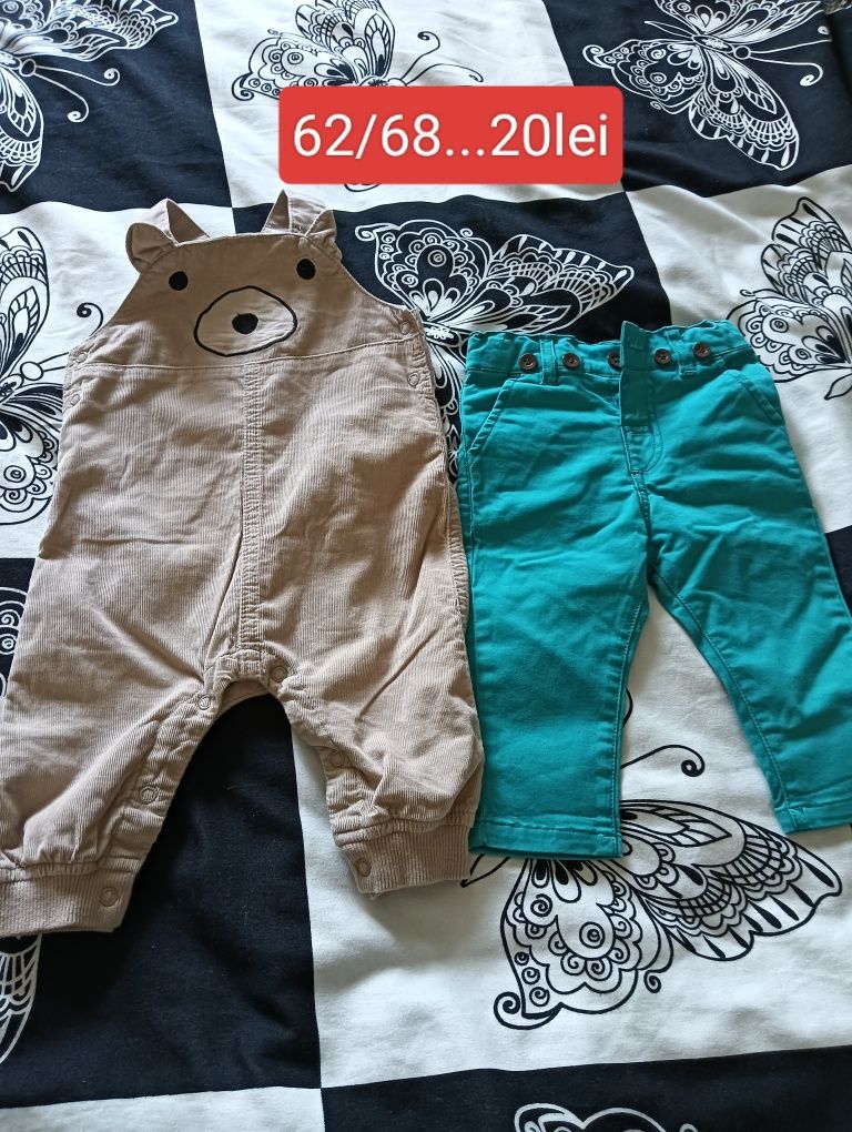 Set pantaloni bebe62/68