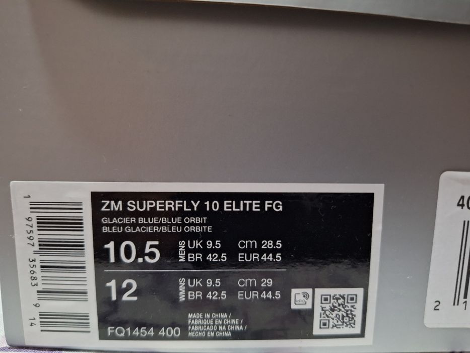 Nike Mercurial Superfly 10 Elite FG 'Mad Ambition Pack - Glacier Blue'