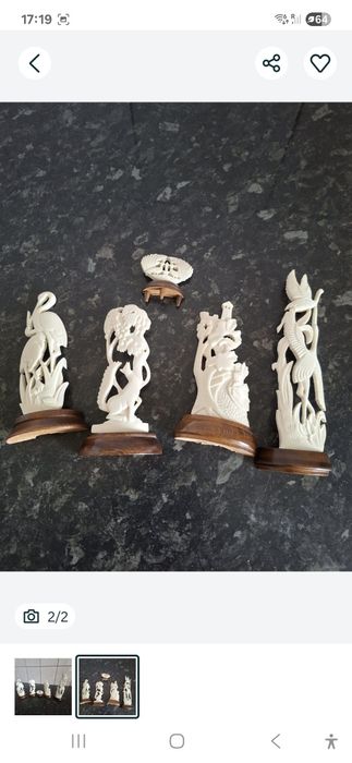 Statuete din os, din Albania