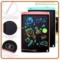 Графический планшет LCD, для рисования, разные цвета, 12 дюймов