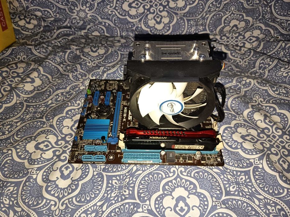 Kit gaming Core i7 3770 + placa Asus + 8gb Hyperx + cooler