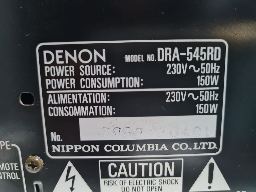 Amplituner Denon DRA-545