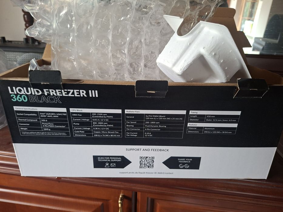 Arctic Liquid Freezer III 360 Black